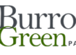 Logo for Burrough Green Parish Council with an emblem showing a crown and dates 1952–1977.